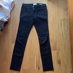 Frame l’homme skinny black jeans 29
